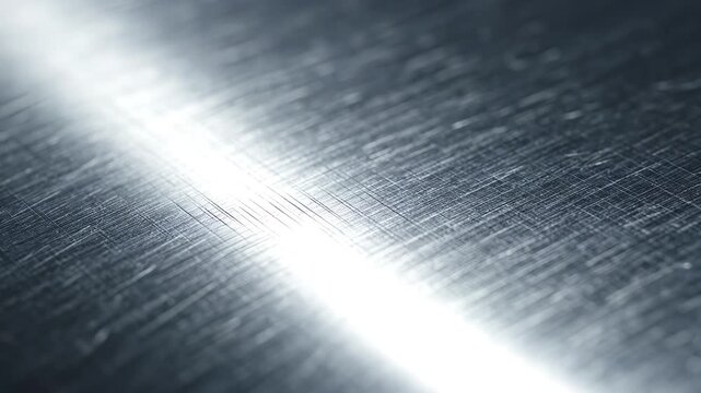 Closeup of textured metallic surface