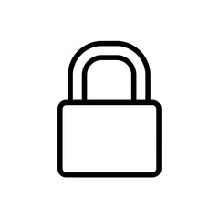 Secure Lock Icon Representation for Digital Security and Privacy Concepts