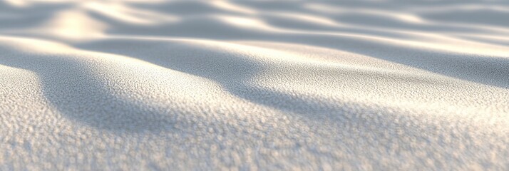 Stunning Abstract Ripples in White Sandy Landscape Reflecting Nature s Beauty and Endless Dunes
