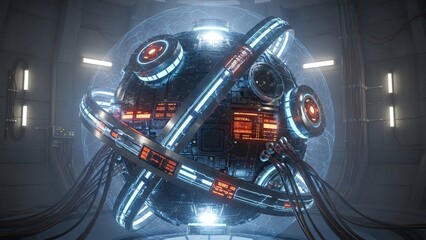 Futuristic holographic interface