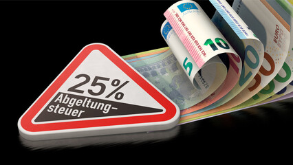 25 % Abgeltungsteuer f&uuml;r Gewinne bei Aktien und ETFs in Deutschland