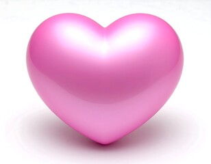 Pink Heart Symbol - Love, Romance, and Valentines Day.