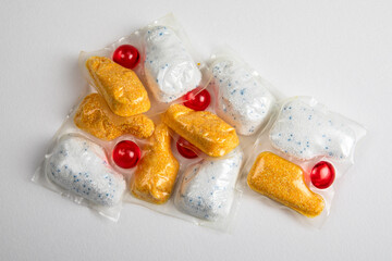 Dishwasher Detergent Capsules For Automatic Dishwashing And Kitchen Cleaning