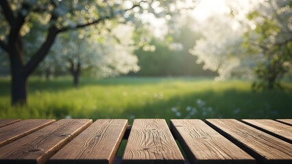 Easter springtime serenity a peaceful outdoor scene