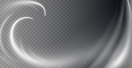 Fototapeta premium Snow ice swirl 