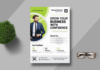 Minimal Business Flyer Design Layout