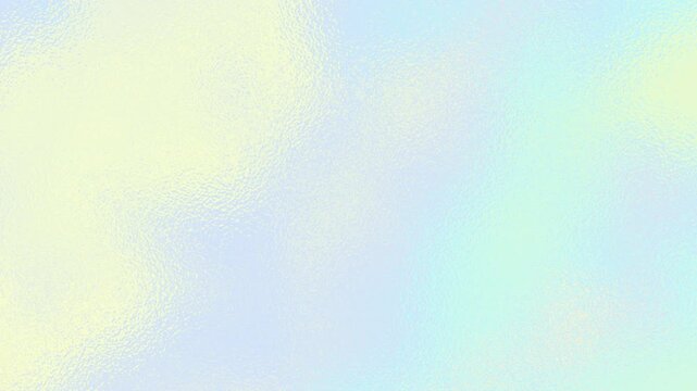 Holographic Blue Yellow Gradient with Iridescent Light &ndash; Seamless Loop Motion Background	
