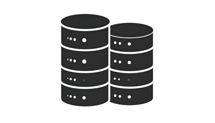 Two stacked data servers