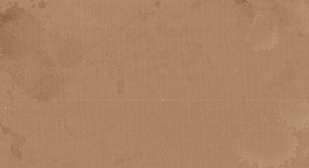 切り傷や染みの付いた古い紙のテクスチャ　ビンテージ加工　クラフト紙　背景装飾