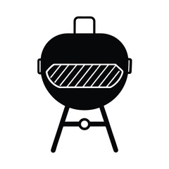 Portable Grill Camping Icon