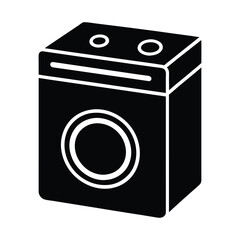 Portable Washer Appliance Icon
