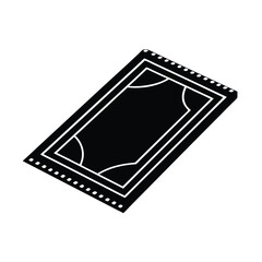 Prayer Mat Flat Icon