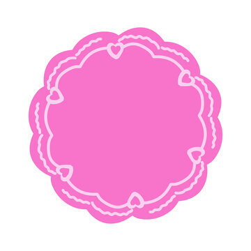 A pink sign board with Valentine thames