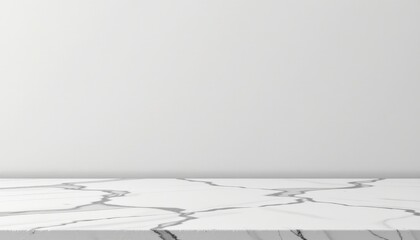 Elegant Marble Surface with White Background for Stylish Interior Design and Modern Decor Concepts