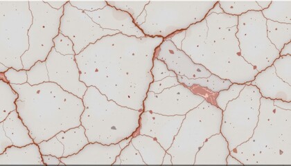Abstract texture with cracked surface design featuring detailed lines and soft color tones for artistic use