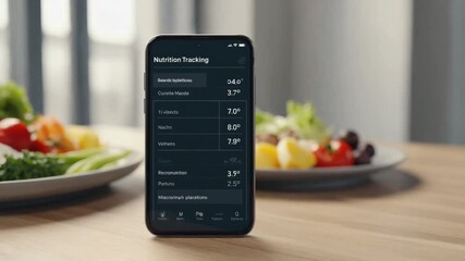App for tracking calories and nutrients in meals.