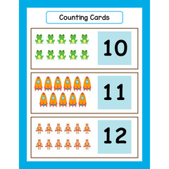 Counting worksheet activities for kids page 25