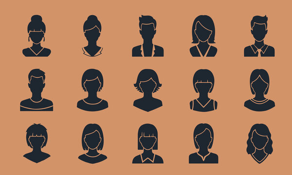 set of hand drawn illustrations of different types of hand