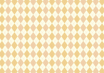 温もりを感じるエレガントなアーガイルチェック柄シームレスパターン