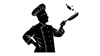 A serene landscape of a mountain range at sunset with a peaceful silhouette