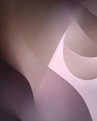 A piece of paper with a pink and brown color