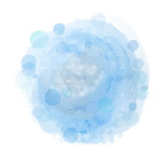 Watercolor Background Materials: Circle