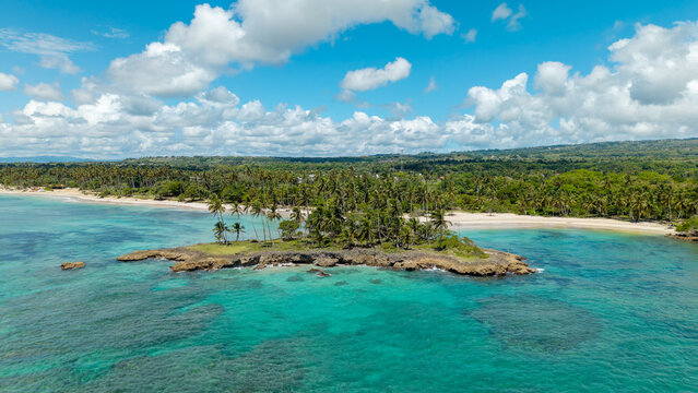 Playa Los Cocos, in Cabrera, Maria Trinidad Sanchez, Dominican Republic.