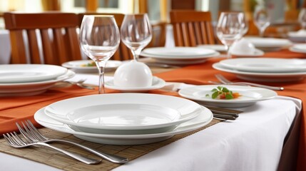 レストランのテーブル