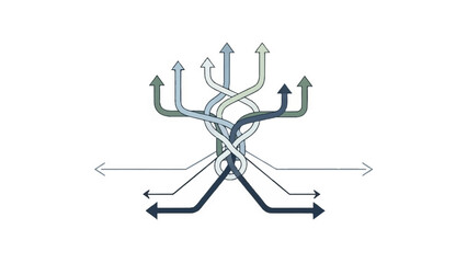 Decision Paralysis in Business Strategy and Management Concept
