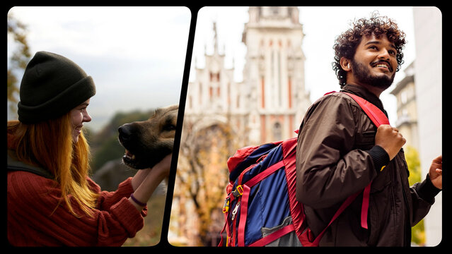 Split Screens - 2 Frames 04