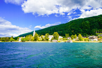 View The Idyllic Landscape Lake