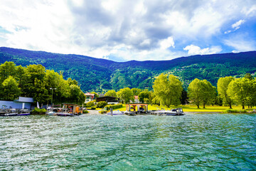 View The Idyllic Landscape Lake