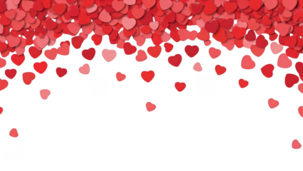 modern card border, isolated on white background, valentine special