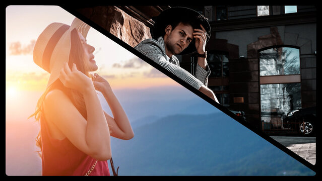 Split Screens - 2 Frames 06