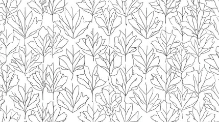 Fototapeta premium Elegant leaf pattern design for stylish wallpaper or textile