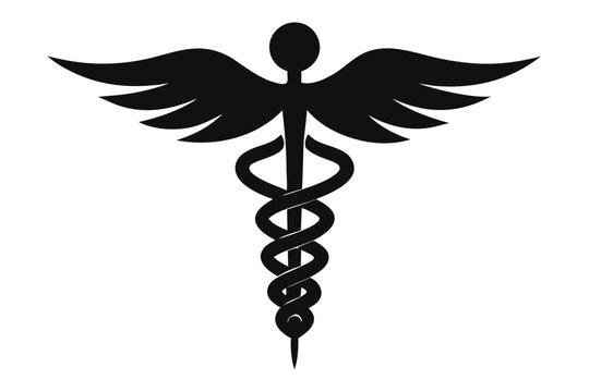 caduceus medical icon
