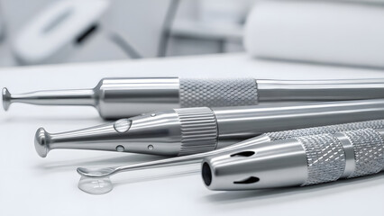 Precision Surgical Instruments for Delicate Procedures Medical Tools Close up