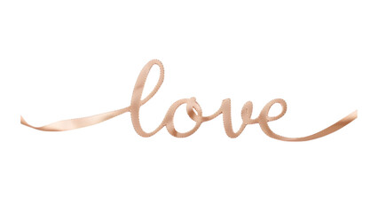 Icon love on background