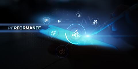 Performance Optimization and Efficiency Metrics Visualization on Touchscreen Device.