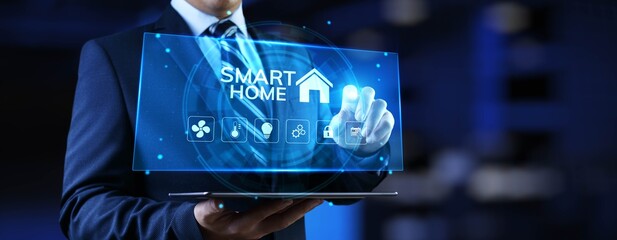 Smart Home Automation and Digital Control Interface.