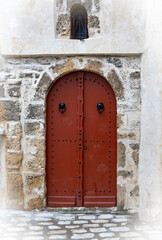 Traditional gate in the old town, Bizerte, Tunisia