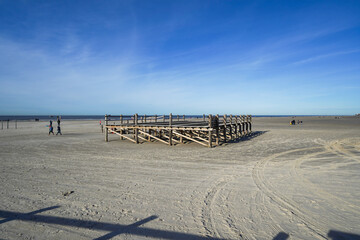 St. Peter-Ording Wattenmeer Strand Sand Sonne Meer Deutschland SPO Schleswig-Holstein Nordfriesland Nordsee Nationalpark