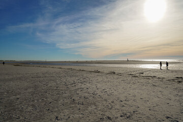 St. Peter-Ording Wattenmeer Strand Sand Sonne Meer Deutschland SPO Schleswig-Holstein Nordfriesland Nordsee Nationalpark