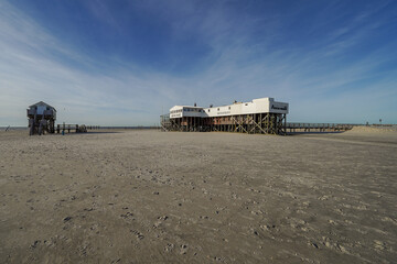 St. Peter-Ording Wattenmeer Strand Sand Sonne Meer Deutschland SPO Schleswig-Holstein Nordfriesland Nordsee Nationalpark