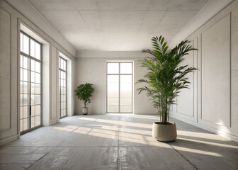 Futuristic interface with hand interacting digital dashboard