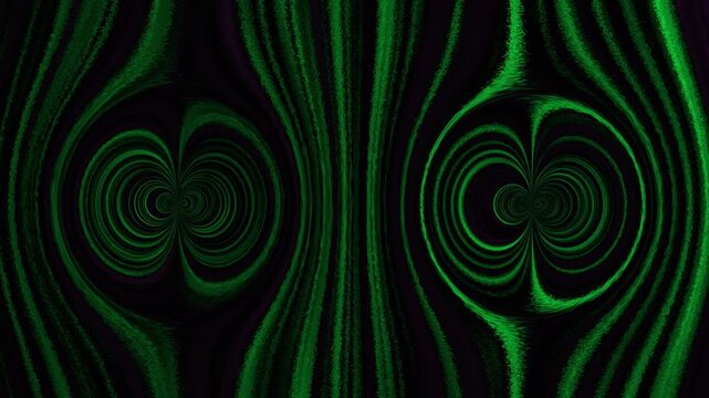 abstract green fractal background