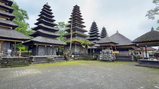 Besakih Temple is a pura Hindu temple in the village of Besakih, Indonesia