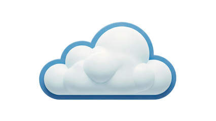 3D Cloud Icon