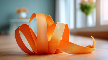 Pound stretch elastic exercise band for fitness