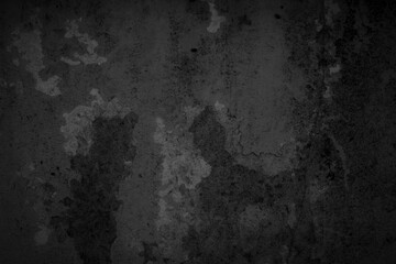 Dark Grunge Wall Texture with Subtle Patterns and Abrasions